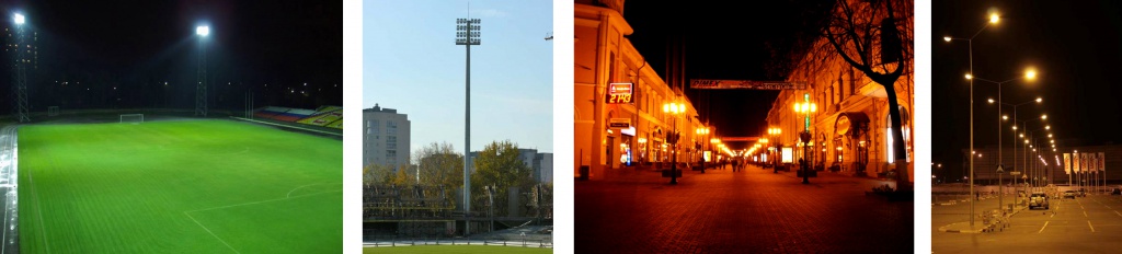 Объекты освещения Промсвет 2006 год