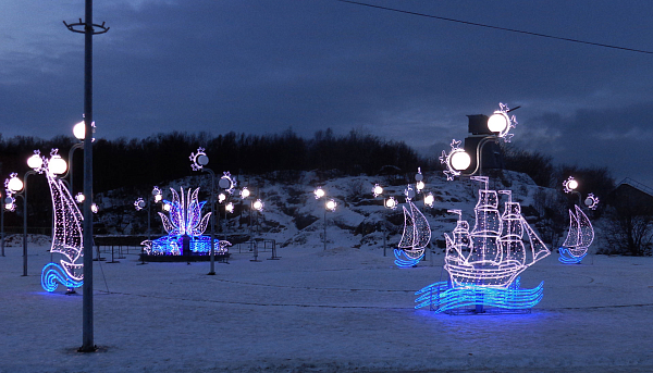 Иллюминация Корабли